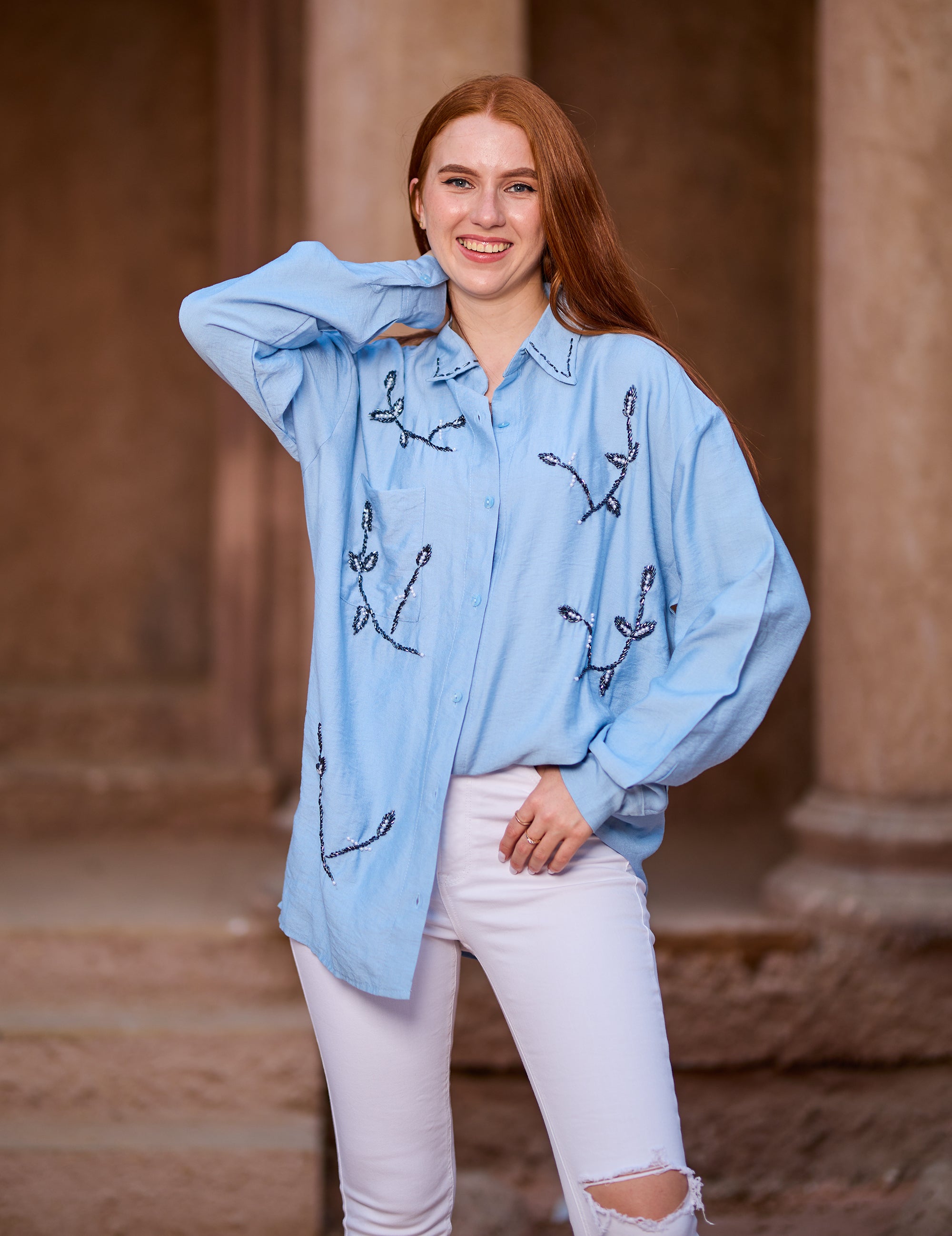 Embroidered Linen
